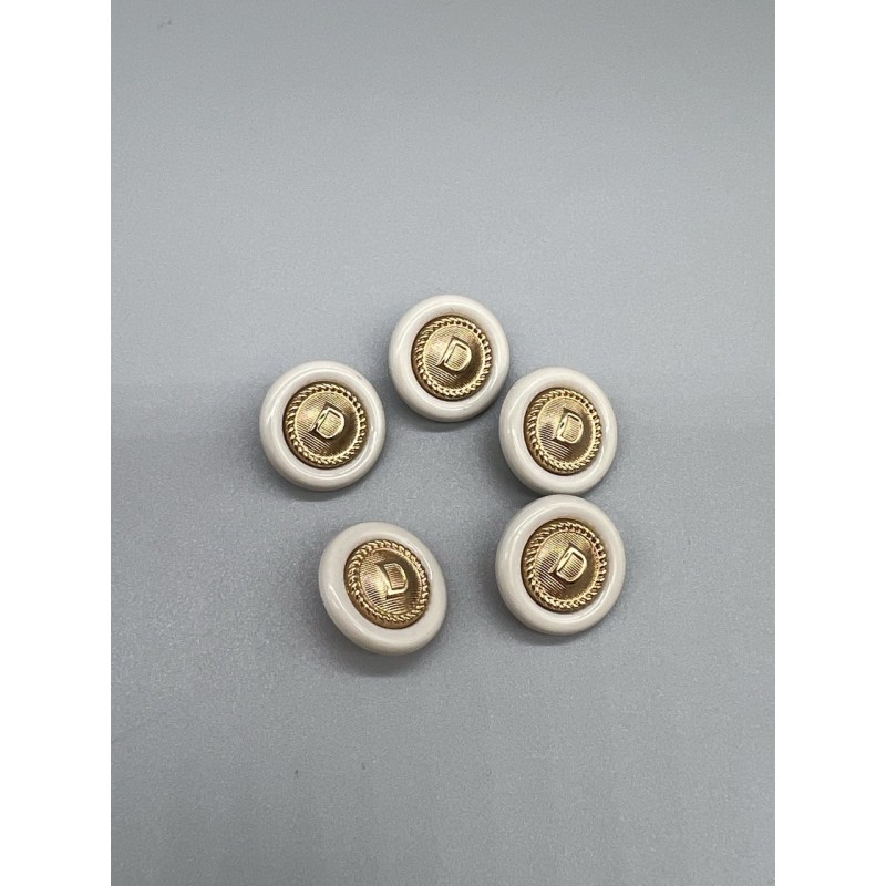 Пуговицы с буквой D, 17 мм