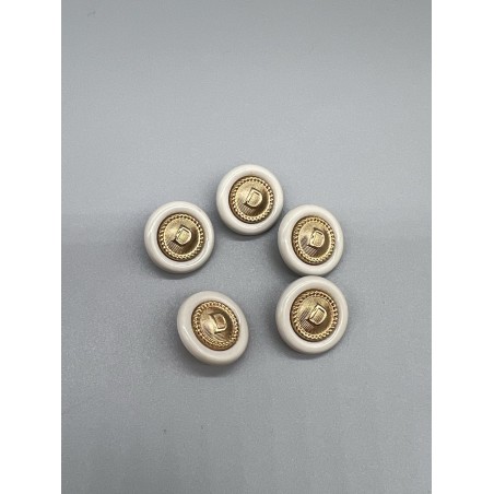 Пуговицы с буквой D, 17 мм