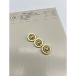 Пуговицы с буквой D, 22 мм