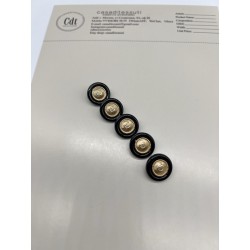 Пуговицы с буквой D, 17 мм