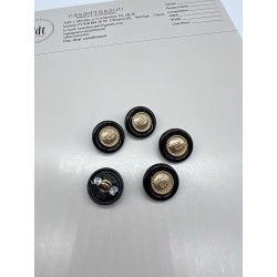 Пуговицы с буквой D, 17 мм