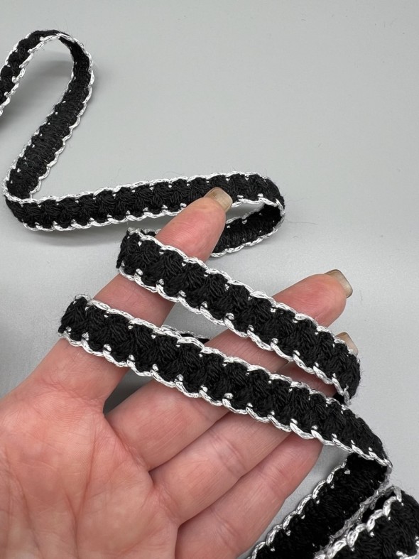 Тесьма плетеная декоративная