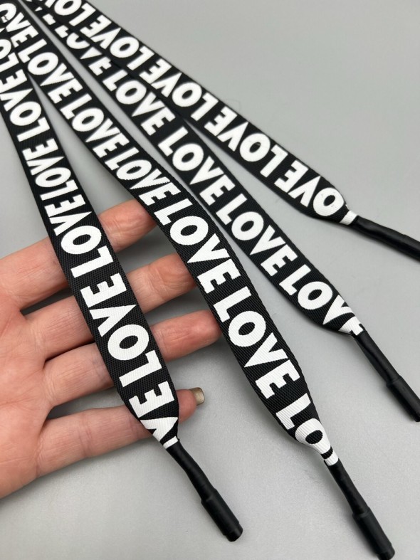 Шнурки для одежды с принтом