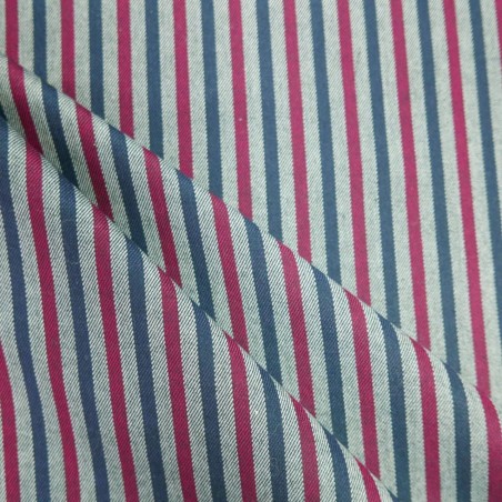 Ткань костюмная в полоску