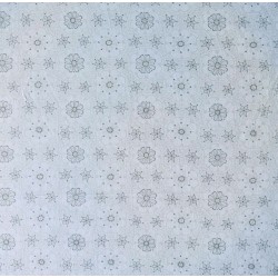 Хлопок с деликатным цветочным принтом