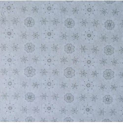 Хлопок с деликатным цветочным принтом