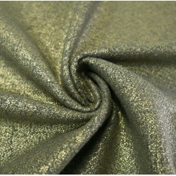 Трикотаж с золотистым напылением