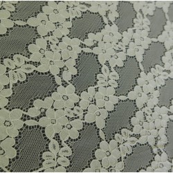 Кружево цветочное с хлопком