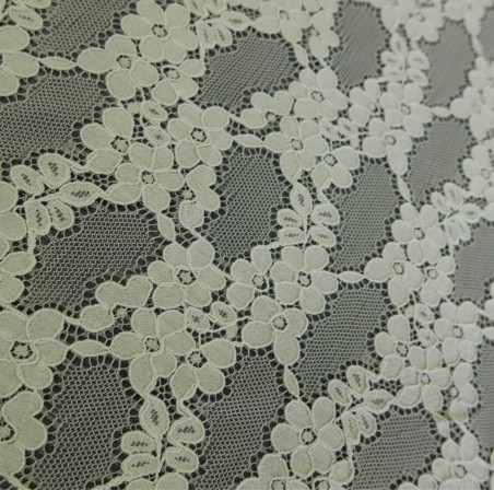 Кружево цветочное с хлопком
