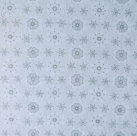 Хлопок с деликатным цветочным принтом