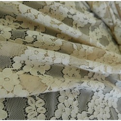 Кружево цветочное с хлопком
