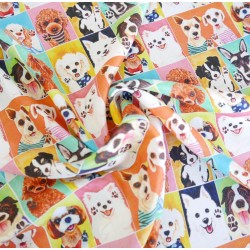 Шёлк 100% с принтом