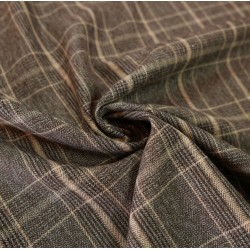Ткань костюмная в клетку