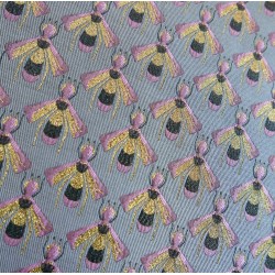 Ткань жаккардовая с пчёлами