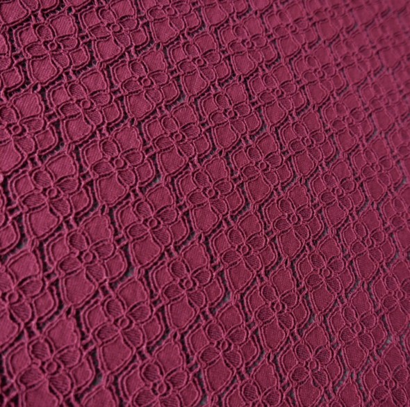 Кружево хлопковое с фестонным краем