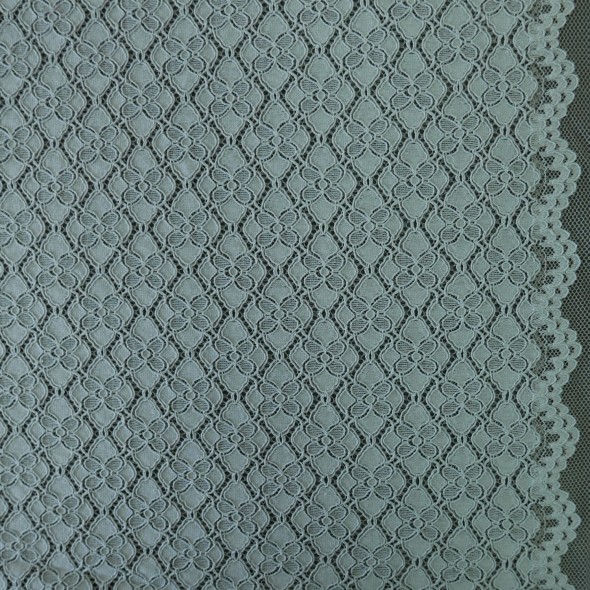 Кружево хлопковое с фестонным краем