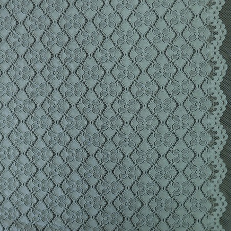 Кружево хлопковое с фестонным краем