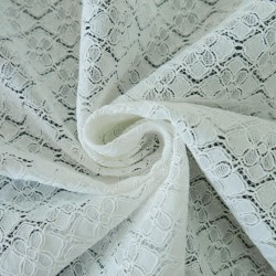 Кружево хлопковое с фестонным краем