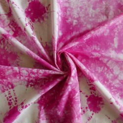 Ткань плательная с принтом тай-дай