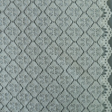 Кружево хлопковое с фестонным краем