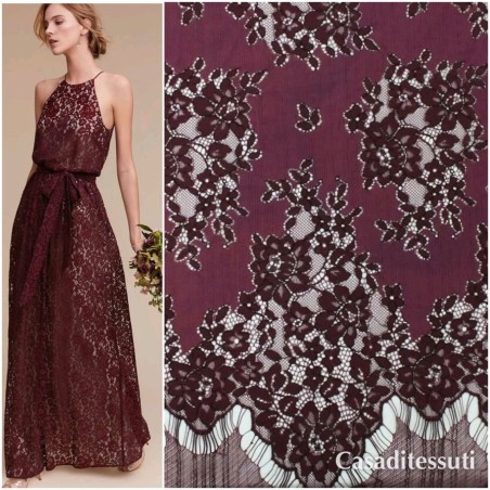 Кружево купонное с фестонным краем