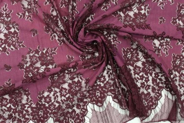 Кружево купонное с фестонным краем