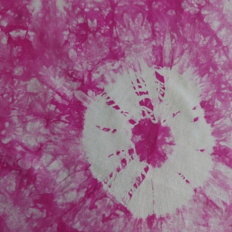 Ткань плательная с принтом тай-дай