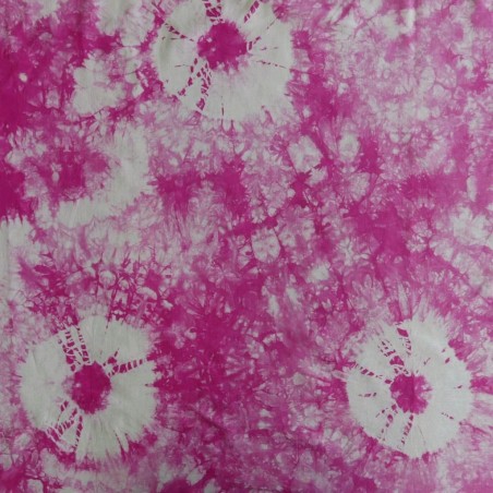 Ткань плательная с принтом тай-дай