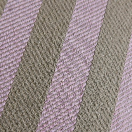 Ткань пальтово-костюмная в полоску с люрексом