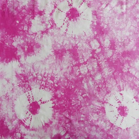 Ткань плательная с принтом тай-дай