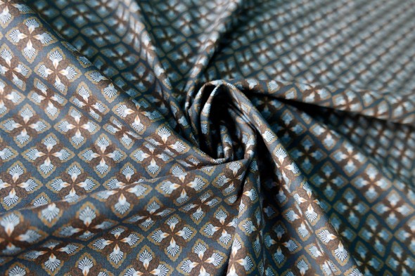 Ткань хлопковая с принтом