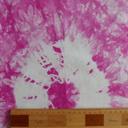 Ткань плательная с принтом тай-дай