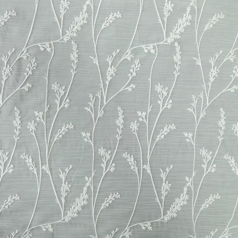 Шифон жатый с вышивкой