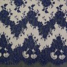 Кружево двухцветное купонное с фестонным краем