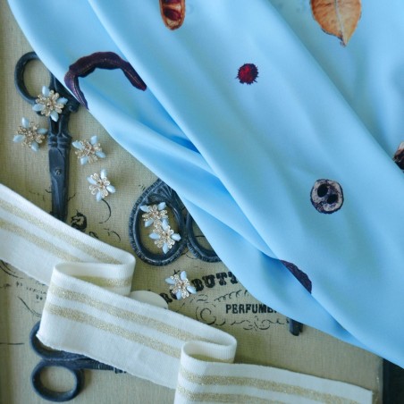 Ткань креп с эластаном