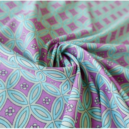 Хлопок 100% с ярким принтом