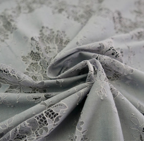 Кружево хлопковое с фестонным краем