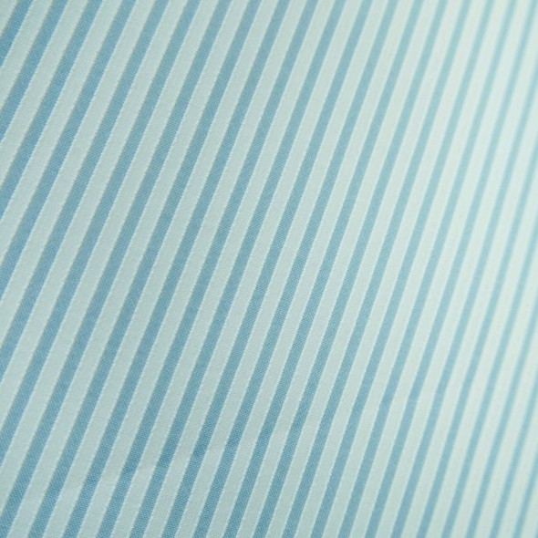 Ткань батист голубой в полоску