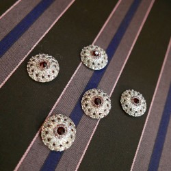 Костюмная ткань в полоску