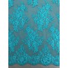 Кружево купонное бирюзовое