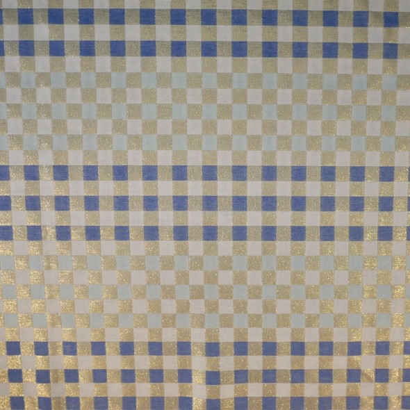 Жаккард кубики с люрексом