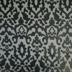 Аппликация из экокожи на сетке