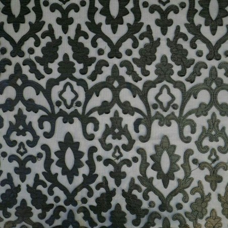 Аппликация из экокожи на сетке