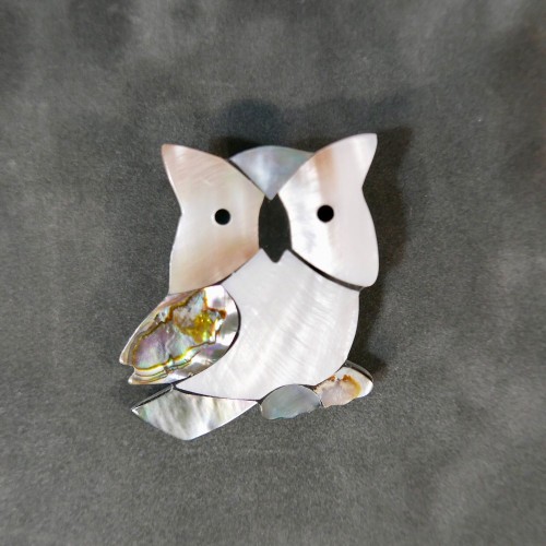 Брошь Сова 2
