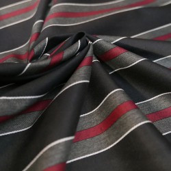 Костюмная ткань в полоску