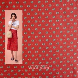 Ткань хлопок рубашечный с принтом пейсли