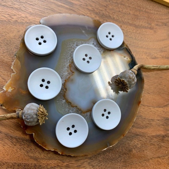 Пуговицы пальтово-костюмные матовые классические