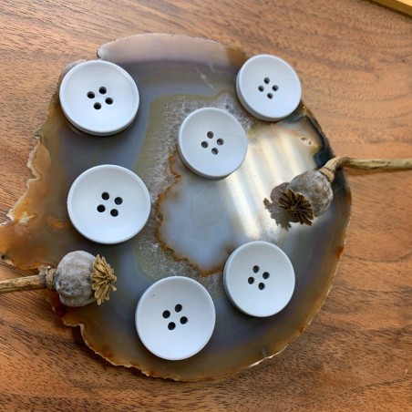 Пуговицы пальтово-костюмные матовые классические