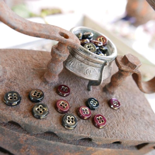 Пуговицы рубашечные с надписью Elegant по кромке 2