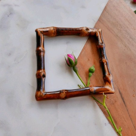 Квадратная бамбуковая рамка для декорирования одежды